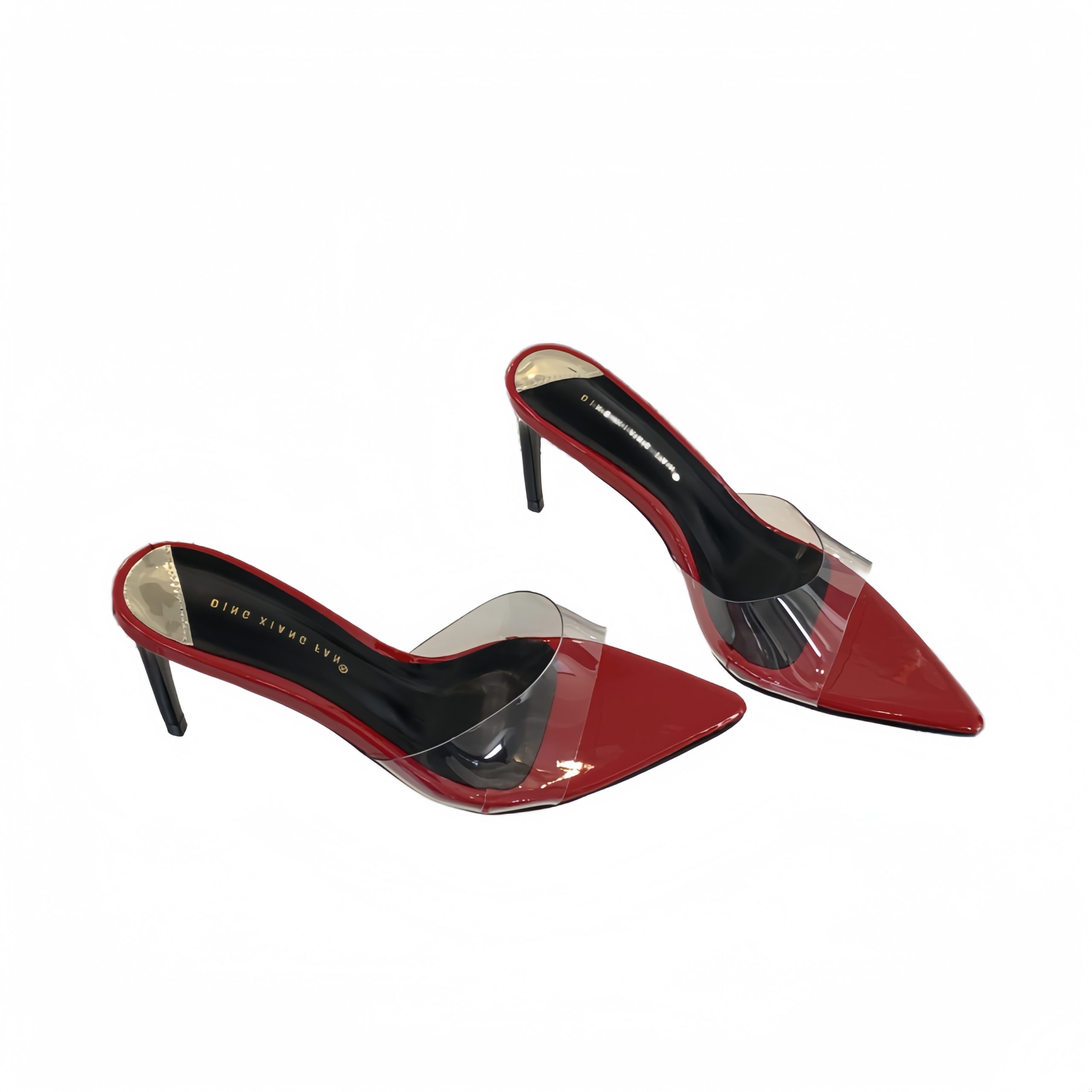 2024 Summer New European American Style Fashion Pointed Toe High Heel Sandals Simple Temperament Thin Heel Slippers - Image 5